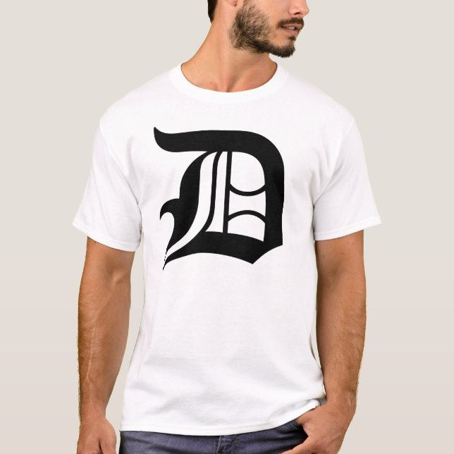 Detroit D Tee Shirt (Framsida)