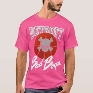 Detroit Detroit Michigan Pistons Red Win T Shirt