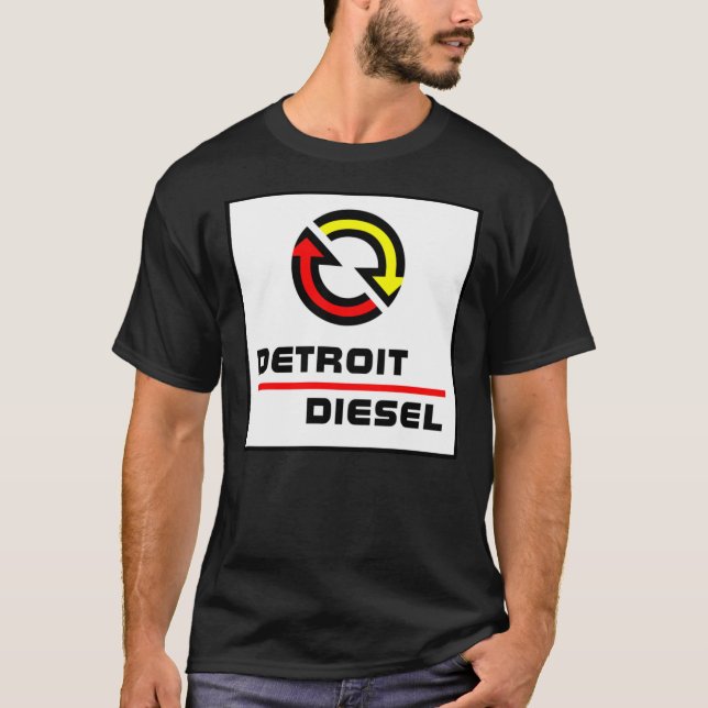 Detroit Diesel Classic T-Shirt (Framsida)