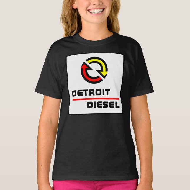 Detroit Diesel Classic T-Shirt (Framsida)