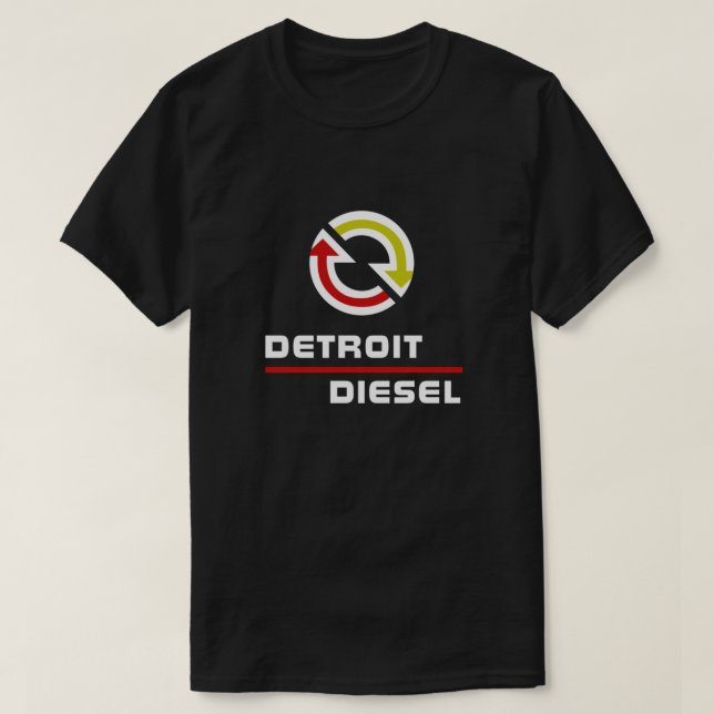 Detroit Diesel Relaxed Passit T Shirt (Design framsida)