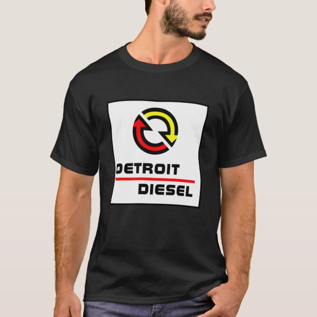 Detroit Diesel T-Shirt (Framsida)