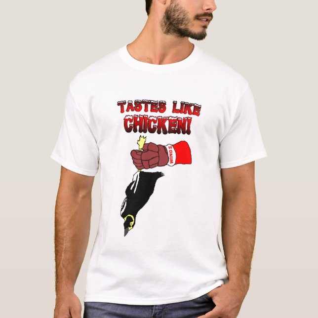 Detroit död pingvinT-tröja T-shirt (Framsida)