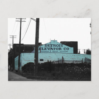 Detroit Downtown Vykort