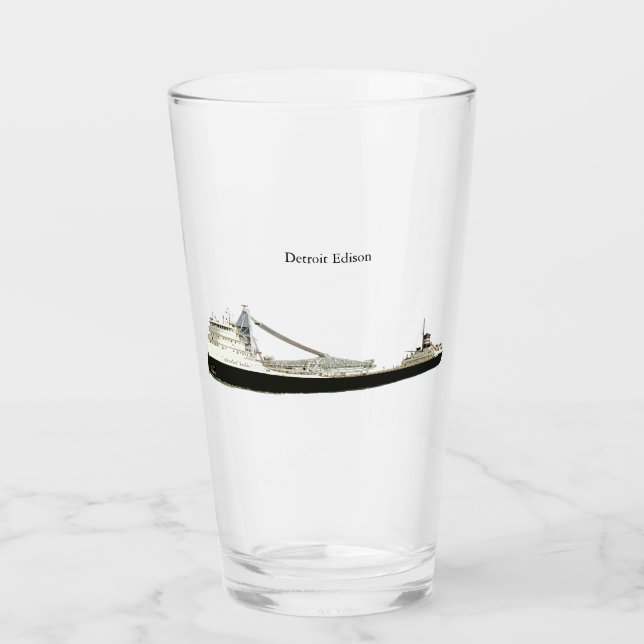Detroit Edison glas (Framsida)