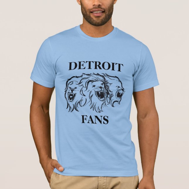 Detroit fläkt t shirt (Framsida)