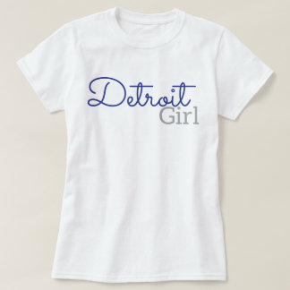 Detroit flicka t shirt