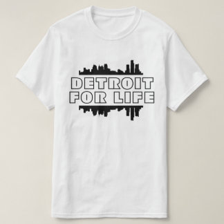 Detroit for Life - Skyline T Shirt