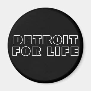 Detroit för liv magnet