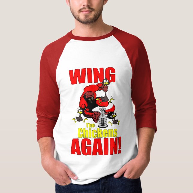 Detroit hockeyT-tröja T Shirt (Framsida)