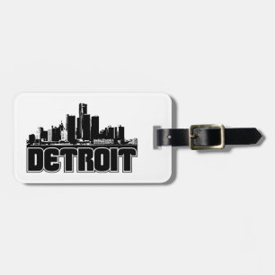 Detroit horisont bagagebricka