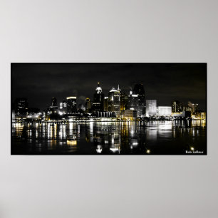Detroit horisont poster