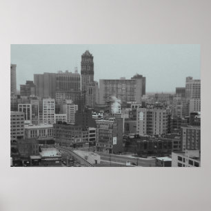 detroit horisont poster