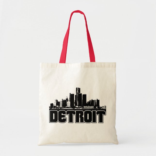 Detroit horisont tygkasse (Framsidan)