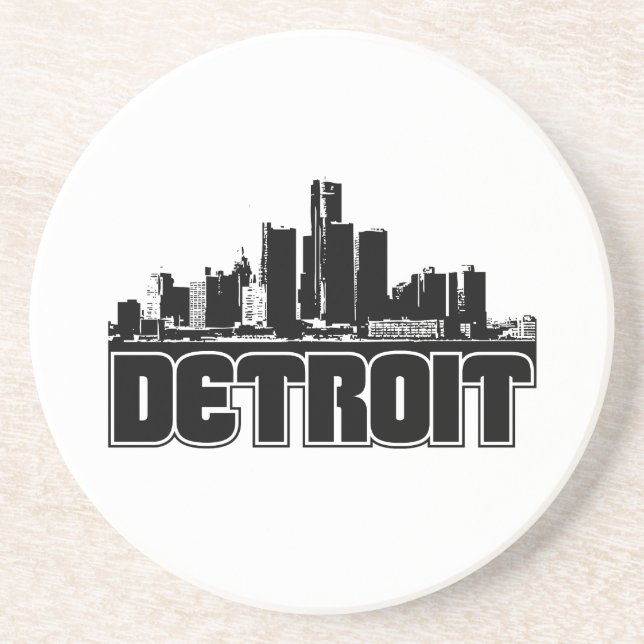 Detroit horisont underlägg sandsten (Framsidan)