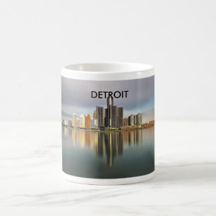 Detroit horisontmugg kaffemugg
