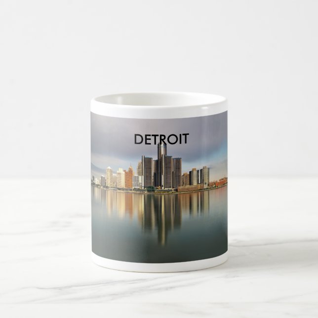 Detroit horisontmugg kaffemugg (Center)