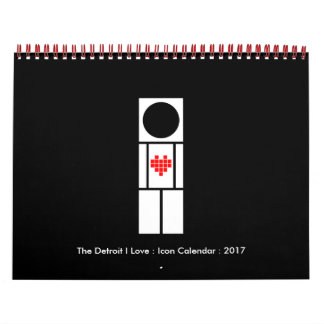 Detroit i Kärlek : Ikonkalender Kalender