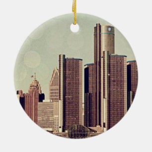 DETROIT JULGRANSPRYDNAD KERAMIK
