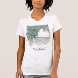 Detroit Karta T Shirt