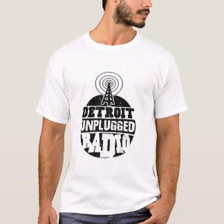 Detroit kopplade från skjortan (vit) t-shirt