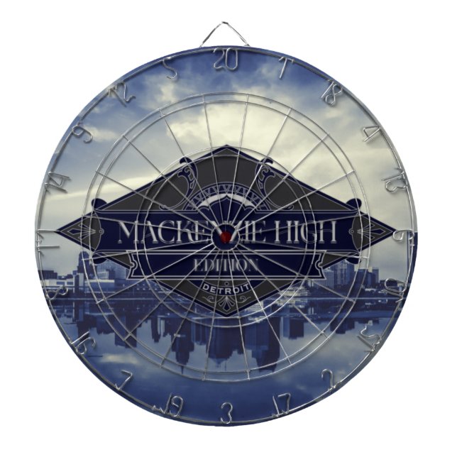 Detroit - Mackenzie High Edition Darttavla (Framsidan)