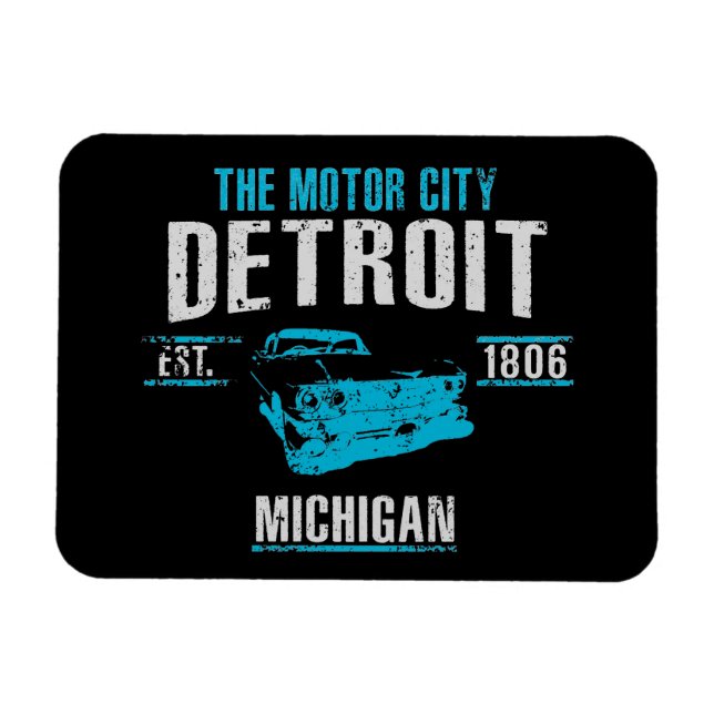 Detroit Magnet (Horisontell)