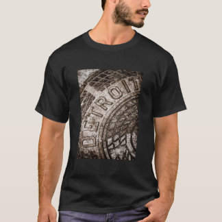 Detroit Manhole Cover T Shirt