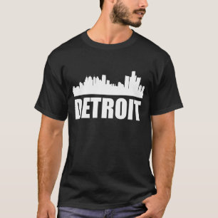 Detroit MI horisont Tee Shirt