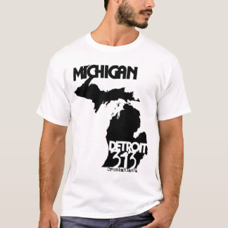 Detroit Michigan 313 Tee