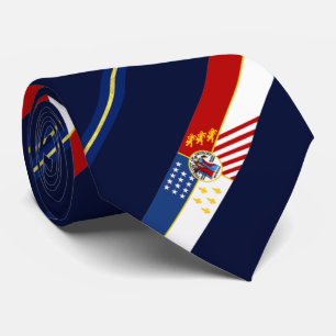 Detroit (Michigan) city flagga Neck Tie Slips