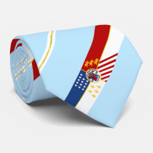 Detroit (Michigan) city flagga Neck Tie Slips