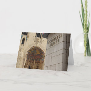 Detroit, Michigan Greeting Card Kort