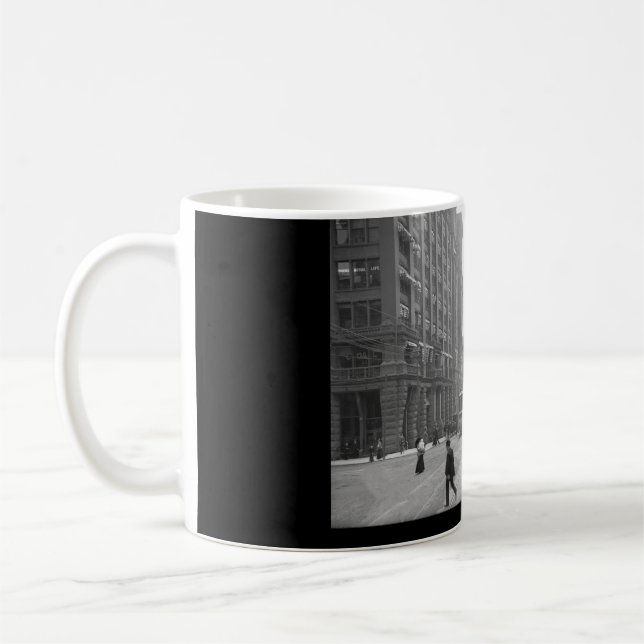 Detroit Michigan, Griswold Street 1907, 1900-talet Kaffemugg (Vänster)
