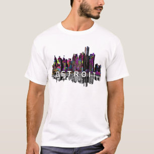 Detroit, Michigan i graffiti T Shirt