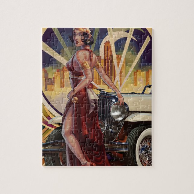 Detroit Michigan | Motor City Pussel (Vertikal)