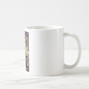 Detroit Michigan motorisk stad Kaffemugg