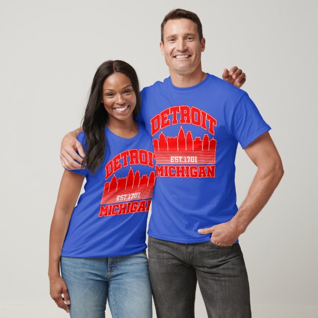 Detroit,Michigan T Shirt (Unisex)
