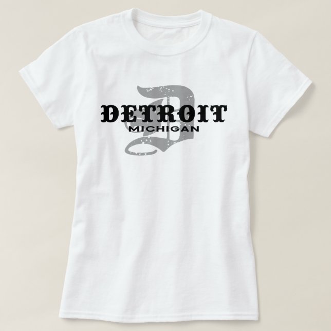 Detroit Michigan Tee (Design framsida)