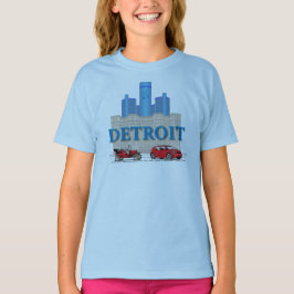 Detroit Michigan United Stater T Shirt