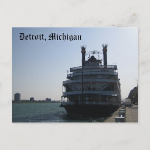 Detroit Michigan Vykort