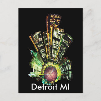 DETROIT MINI PLANET VYKORT