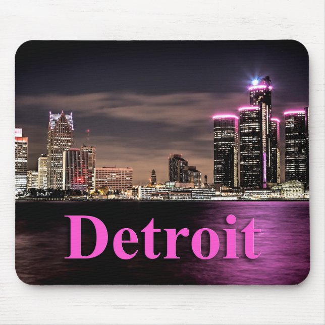 Detroit Mousepad Musmatta (Framsidan)