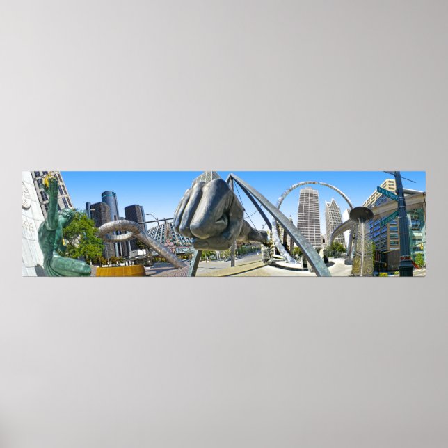 Detroit Mural Poster (Framsidan)