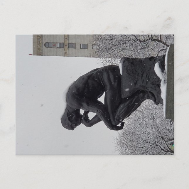Detroit Museum of Art Postcard Vykort (Framsida)
