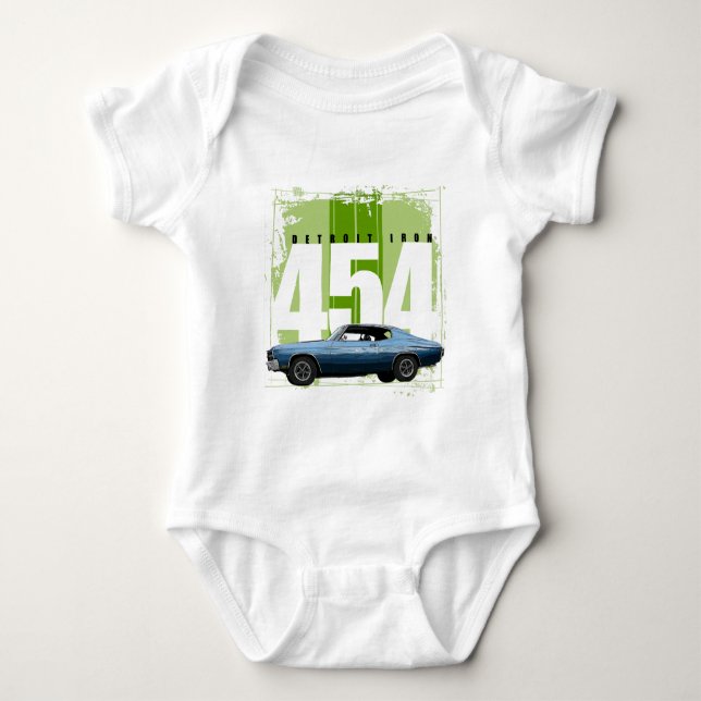 Detroit muskel Chevelle Tee (Framsida)