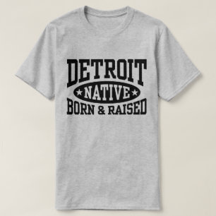 Detroit Native Born och Razed Tröja