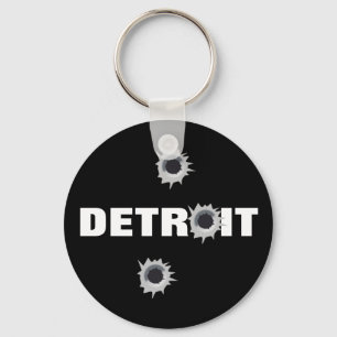 Detroit Nyckelring