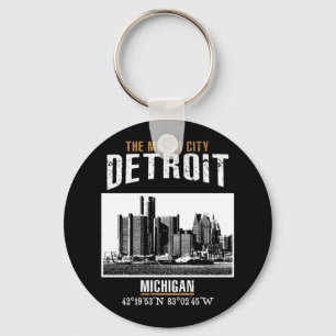 Detroit Nyckelring