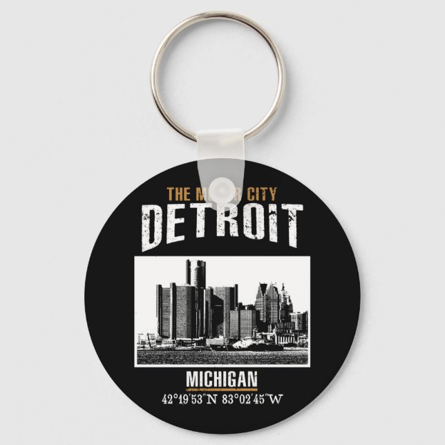 Detroit Nyckelring (Framsida)